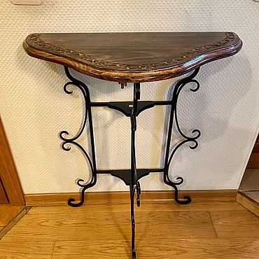 Мебель ручной работы. Ярмарка Мастеров - ручная работа Консоль деревянная. Handmade.