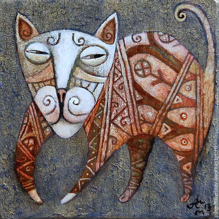 \"Котик\", авторская печать в интернет-магазине Ярмарка Мастеров по цене ...