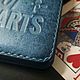 Картхолдер ручной работы из натуральной кожи. Картхолдер. Jack-of-hearts. Интернет-магазин Ярмарка Мастеров.  Фото №2