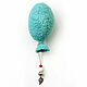 Brooch-pin: ' Balloon' (wool, viscose). Brooches. Belisama Felt. Online shopping on My Livemaster.  Фото №2