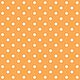 Перкаль Горошек оранжевый 150 см, Ткани, Москва,  Фото №1