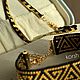 Браслет в стиле VERSACE из японского бисера 24к. Браслет из бусин. KORSH украшения из японского бисера. Интернет-магазин Ярмарка Мастеров.  Фото №2
