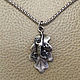 Silver pendant 'Salamander'. Pendants. BOR.N | avtorskoe serebro. Online shopping on My Livemaster.  Фото №2