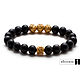 Baltic amber sun Ring bracelet with silver charms. Bead bracelet. Wingerski. Online shopping on My Livemaster.  Фото №2