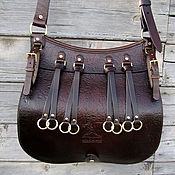 Сувениры и подарки handmade. Livemaster - original item Exclusive hunting bag made of leather, yet feels mod.VD. Handmade.