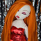 textil muñeca de jessica, Boudoir doll, Istra,  Фото №1