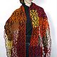 Шерстяной шарф, палантин "Петербургские тайны" (вариант). Палантины. IRINA GRUDKINA Handmade Knitwear. Ярмарка Мастеров.  Фото №14