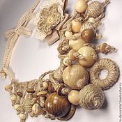 Украшения handmade. Livemaster - original item Mrs. Macho. kit. Necklace and brooch. Handmade.