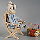 Doll chair 1/6 scale blank. Doll furniture. MashaAndreevaTeddy. Online shopping on My Livemaster.  Фото №2