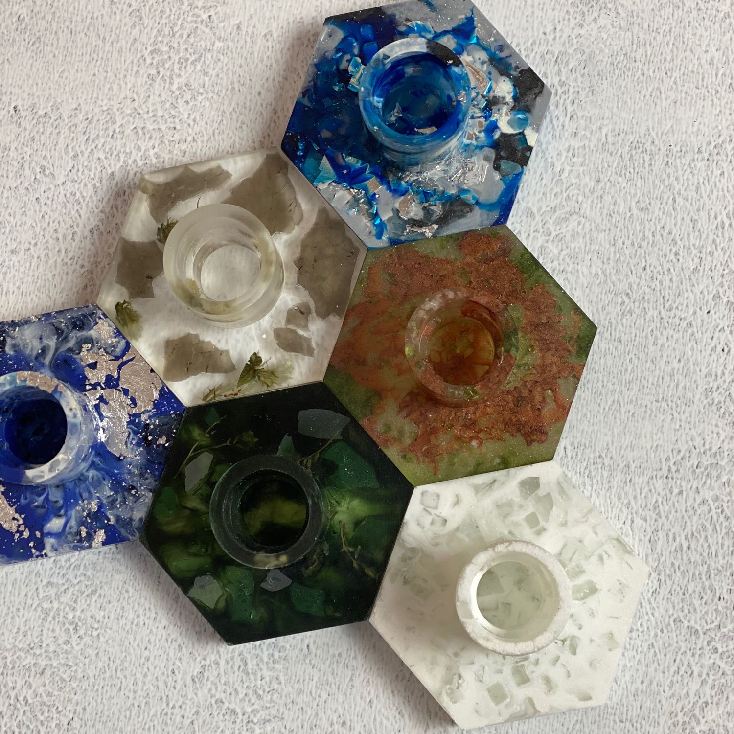 Подсвечники из эпоксидной смолы в интернет-магазине на Ярмарке Мастеров ...