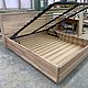 Bed 'Narvik' made of oak 1600h2000. Bed. aleksej-ixw. Online shopping on My Livemaster.  Фото №2