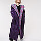 Lightweight waterproof double-sided coat ' Geometry'. Coats. Evgeniya Petrik. Online shopping on My Livemaster.  Фото №2