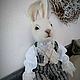 Edward Rabbit (big) with wardrobe. Ball-jointed doll. wool gifts. My Livemaster. Фото №5