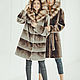 Beaver fur coat. Fur Coats. Forestfox. Family Fur Atelier. Online shopping on My Livemaster.  Фото №2
