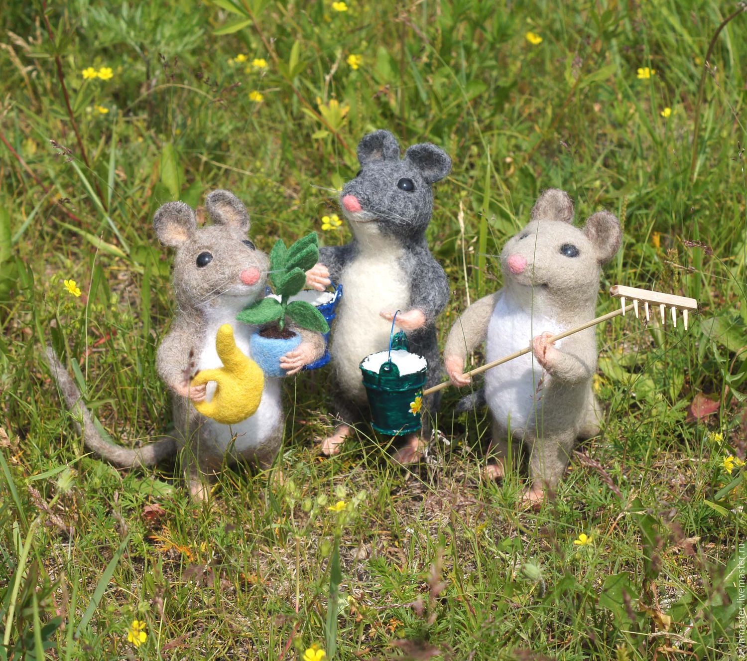 Мыши в огороде