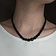 Vintage necklace Black Beads Czech Glass Neck Decoration Choker. Vintage necklace. KATE'S VINTAGE jewelry. Online shopping on My Livemaster.  Фото №2
