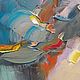 Oil painting 'Rain over the Emerald Sea'. Pictures. Zhanne Shepetova. My Livemaster. Фото №4