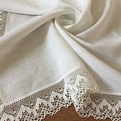 Для дома и интерьера handmade. Livemaster - original item Linen tablecloth for a large table 