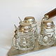 Glass stack with a cover of tin on the trowel, Vintage sets, Ekaterinburg,  Фото №1