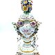 Винтаж: Ваза Meissen с лепными цветами и амурами 19 век / 060325. Вазы винтажные. Phoenix Antique • Феникс Антик. Ярмарка Мастеров.  Фото №11