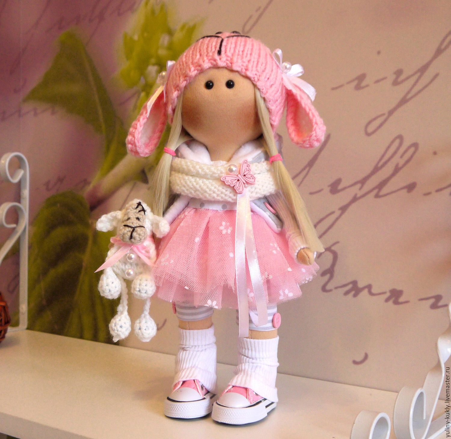 Текстильная куколка-малышка Долли – заказать на Ярмарке Мастеров ...