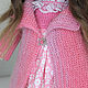 Doll knitted, handmade, interior doll in a coat. Interior doll. mariedolls (mariedolls). My Livemaster. Фото №6