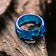 FOX wood and Epoxy resin ring. Rings. greenwood44. Online shopping on My Livemaster.  Фото №2