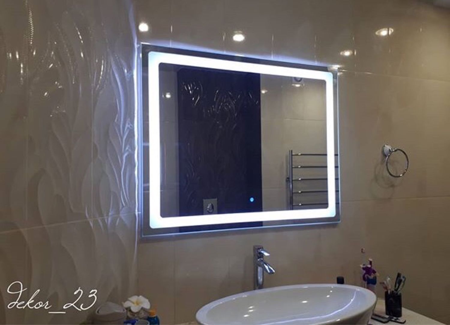 Зеркало Shine Classic с подсветкой 120x100 см