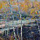 Oil painting Autumn time. Painting. Landscape. ( Pending), Pictures, Magnitogorsk,  Фото №1