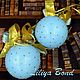 Author's n-R of 2 balls c D=10cm 'Favorite toys'. Christmas decorations. Liliya Bond. Decoupage (DolceVita). Online shopping on My Livemaster.  Фото №2