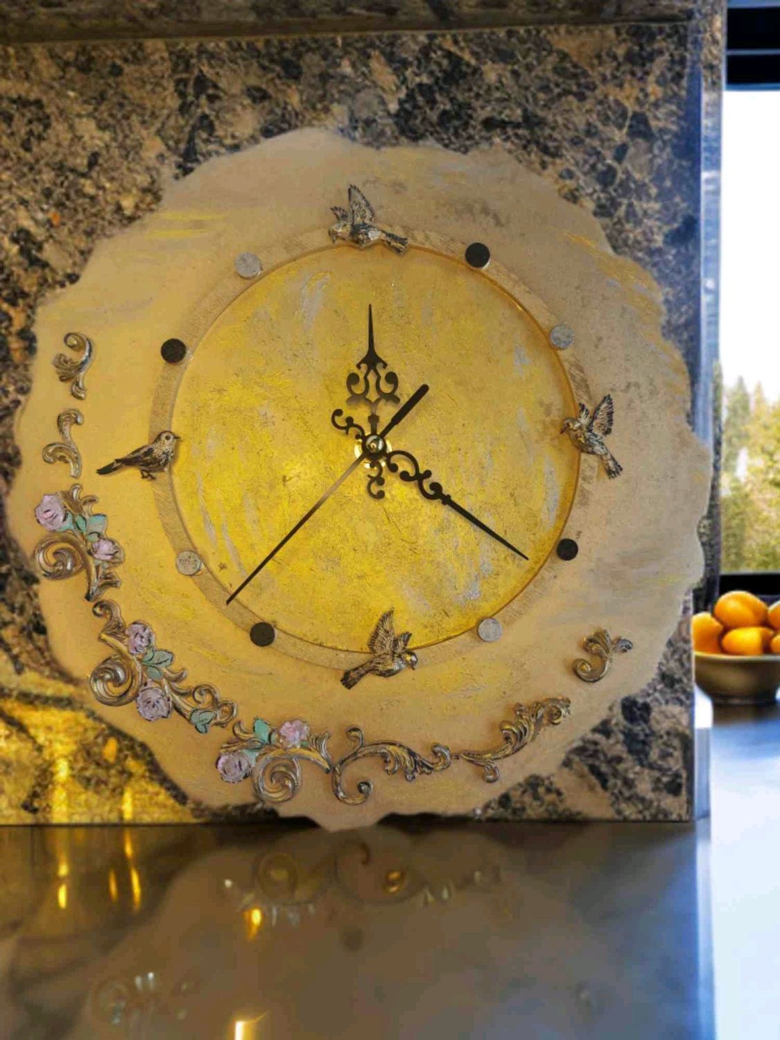 Часы барельеф в интернет-магазине Ярмарка Мастеров по цене 2100 ...