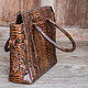 Bag genuine Python leather. Classic Bag. KolibriLeather. Online shopping on My Livemaster.  Фото №2