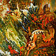 Fantasy oil painting on canvas fabulous underwater world. Pictures. Art Gallery by Natlya Zhdanova. My Livemaster. Фото №4