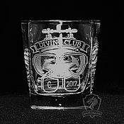 Посуда handmade. Livemaster - original item Diving. A glass of whiskey. Handmade.