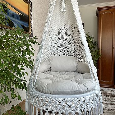 Дача и сад ручной работы. Ярмарка Мастеров - ручная работа Гамак- шатёр. Handmade.