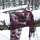Scarf, knitted lace scarf (Italian baby alpaca). Scarves. IRINA GRUDKINA Handmade Knitwear. Online shopping on My Livemaster.  Фото №2