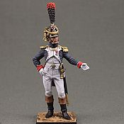 Куклы и игрушки handmade. Livemaster - original item Military miniature soldier 54 mm.Napoleon.France, ,1806. ekcastings. Handmade.