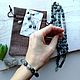 Заказать Браслет оберег из зеленого халцедона и лабрадора натуральные камни. Tiktak_magic. Ярмарка Мастеров. . Браслет из бусин Фото №3