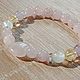 Order Bracelet with rose quartz,amethyst,citrine,topaz,moonstone. marusjy. Livemaster. . Bead bracelet Фото №3