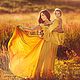 Желтый family look (парные платья для мамы и дочки), Сарафаны, Нижний Новгород,  Фото №1