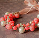 Ruddy necklace with corals, Necklace, St. Petersburg,  Фото №1