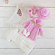 Clothes for Paola Reina dolls. Warm pink set with shawl. Clothes for dolls. DeSouris (desouris). My Livemaster. Фото №6
