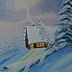 "Winter" oil Painting. Pictures. Kind paintings by Irina Belozerova. Online shopping on My Livemaster.  Фото №2