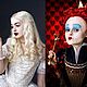 Серьги-дуги Красная и Белая королевы. Серьги классические. Applefog. Ярмарка Мастеров.  Фото №5