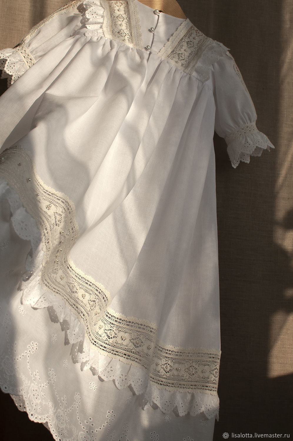 Крестильный набор для девочки. Крестильное в интернет-магазине Ярмарка ...