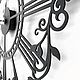 Заказать Часы из металла Aaris 45см. koduKuus /часы и декор из металла/. Ярмарка Мастеров. . Часы классические Фото №3