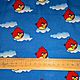 Отрез ткани Злые Птицы/Angry Birds, Ткани, Москва,  Фото №1