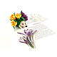 Juguetes hechos a mano. Azafranes! Colección ' erizos de Flores!', Stuffed Toys, Novosibirsk,  Фото №1