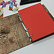 Sketchbooks with wooden cover. Sketchbooks. semejnaya-masterskaya-bambuk. Online shopping on My Livemaster.  Фото №2