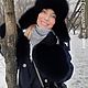 Меховая шапка ушанка «Чернее ночи», Шапка-ушанка, Санкт-Петербург,  Фото №1